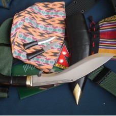 Bhojpure Wooden Horn Handle Plain Blade